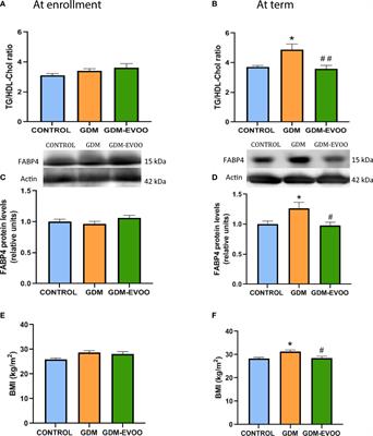 Metabolic and molecular effects of dietary extra virgin olive oil in blood and placenta of women with GDM